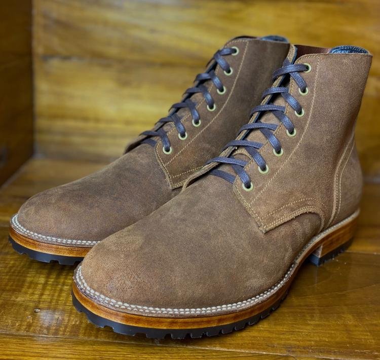 Fortis ɑnd Dɑinite Boondockers with Domestic Rough Out Brown
